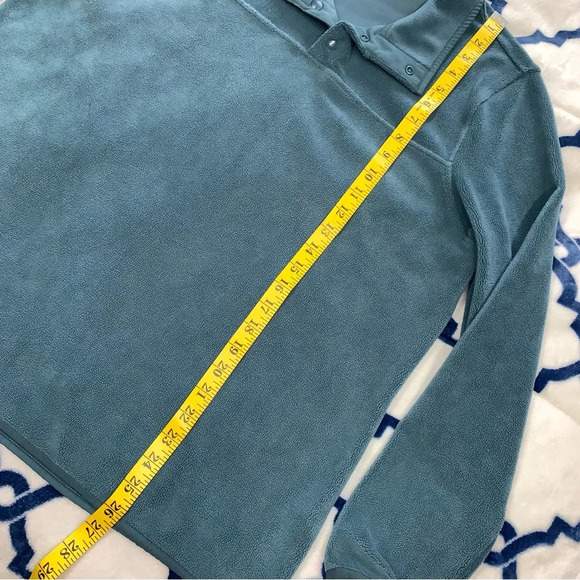 32 Degrees Heat Dark Teal Plush Fleece Pullover Sweatshirt size Large - Picture 6 of 6